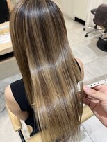 アンシェリ バイ フラミューム 戸塚店(Ancheri by flammeum)&nbsp;ブリーチ毛・ハイライトでもできるストレート(縮毛矯正)