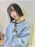 外ハネボブ☆美髪ボブ/美髪縮毛矯正