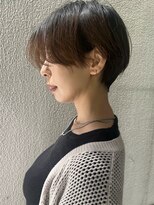 ラウンジ モリオ イケブクロ(Lounge MORIO Ikebukuro)&nbsp;【morio池袋】大人可愛い黒髪前下がりショート♪