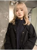 ミディアムウルフカット