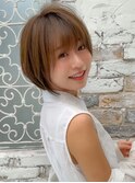黒髪ボブルフ小顔ワンレンネビージュショート【工藤昴】錦糸町