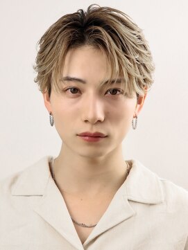 オーシャントーキョー 原宿(OCEAN TOKYO) 韓国ヘアカルマパーマコンマバングセンターパートハイトーン