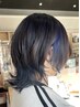 【カラースペシャリスト☆担当】デザインカット＋インナーカラー☆ブリーチ可