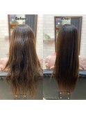 ダメージでゴワゴワ癖を自然なフォルムにsins式酸性ストレート