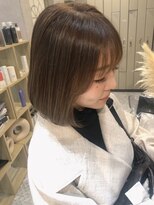 ジーナ 船橋(Zina)&nbsp;髪質改善＊ロングレイヤーグレーベージュ＊美髪【Zina船橋】