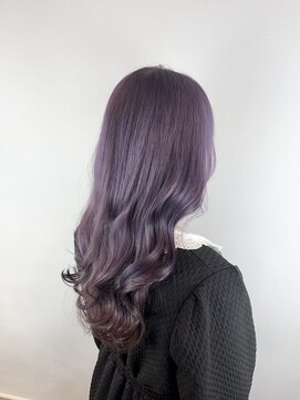 ヘアデザイン アンジェロカフェ(Hair Design Angelo cafe) 透明感♪ラベンダーカラー