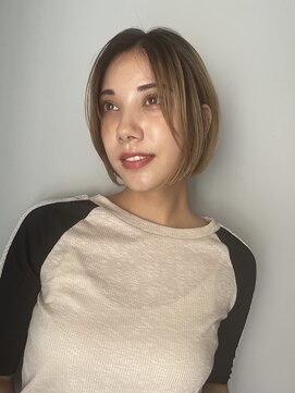 キートスバイガーランド (Kiitos by Garland) 大人可愛い小顔マッシュショート/ベージュカラー/吉祥寺