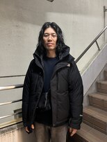 ロマリア 渋谷 渋谷宮益坂(Lomalia)&nbsp;乾かすだけでキマる髪メンズダークアッシュニュアンスパーマ