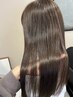 《クセ・広がり解消》髪質改善ストレート＋水素トリートメント