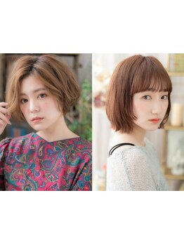 上尾駅2分★顔周りレイヤーカットも◎似合う&再現できる凄腕カットで朝スタイリングも楽に♪ショート/ボブ