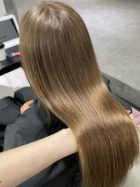 ゲームバイアランスミシー 心斎橋(GAME by Alan Smithee)&nbsp;ミルクティーベージュ×艶髪