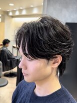 曲がる縮毛矯正専門店 バイ レイズ 名駅(曲がる縮毛矯正専門店 by RAYS)&nbsp;ニュアンスフェザーパーマフェザーショートセンターパートウルフ