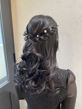 シャルムバイケンジ(Charm.by KENJE) 【ハーフアップ】結婚式/浴衣/着付/銀座/ヘアセット/アレンジ