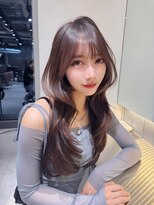 ロンドウル 熊本(Lond ulu) 暗めカラー/レイヤーカット/髪質改善/縮毛矯正/韓国ヘア