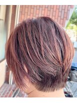 ヘアー ラウンジ コン モア(hair lounge Comme moi)&nbsp;ピンクベージュハイライト♪