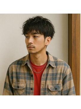 スープレックス ヘアーデザイン(SOUPREX HAIR DESIGN) 大人メンズ無造作ショート　20代 30代 40代 50代 60代　メンズ