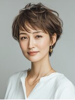 ビフィーノ リルネ(Bifino Rilune)&nbsp;クラゲヘアー/小顔/ココアベージュ/オリーブグレー/川西