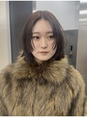 顔まわりレイヤー/ボブレイヤー/似合わせボブ/難波/担当者あまね