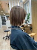 暖色系ハイライト/ベージュ