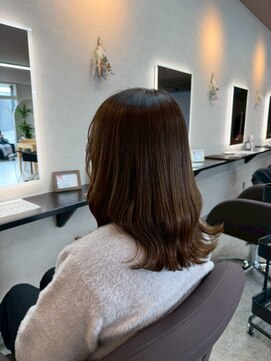 パーミルヘアーピピ(permille hair pipi) グレージュ×ミディアム