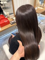 アヴァンス 広島本通店(AVANCE.) 着物ヘア/大人ガーリー/ダークアッシュ/似合わせカット/広島
