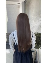 ツヤと髪 クリム(crim)&nbsp;髪質改善エステカラー　ロング　白髪染め　30代　40代