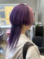 ミー 新宿(MII)&nbsp;前髪メッシュ/ダブルカラー/デザインカラー/髪質改善/新宿/MII