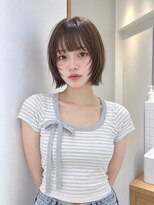 フォト 新宿三丁目(foto)&nbsp;髪質改善地毛風縮毛矯正くびれレイヤー切りっぱなしボブ