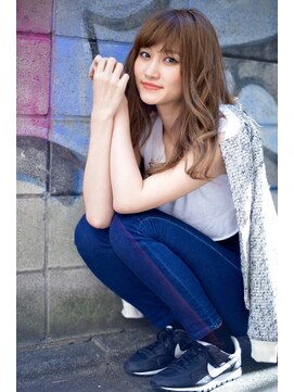 マイティ バイ エイチ(mighty by H) mighty【LooseWave】ティールアッシュ×グラデーション