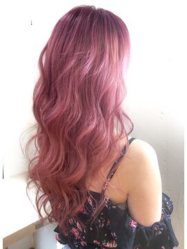 ヘアーワークス ヘルム 渋谷店(HAIR WORKS HELM) [HELM渋谷]ピンクラベンダー