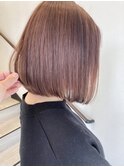 10代20代★小顔見せ♪前下がりナチュラルボブ