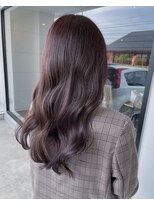 ナンバー(number+)&nbsp;20代30代透明感カラーグレージュアッシュ艶ロング