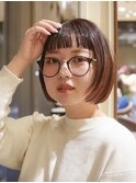 ミニボブ/オン眉ボブ/ボブ/ショートボブ/ぱつっとボブ/梅田/大阪