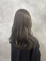 ラボヌールヘアー 宇都宮店(La Bonheur hair) 赤みを消したオリーブベージュカラー