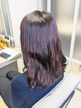 ナカドット エマノン 池袋(__naka.__ EMANON) 酸性ストカール・ブラウンヘアー