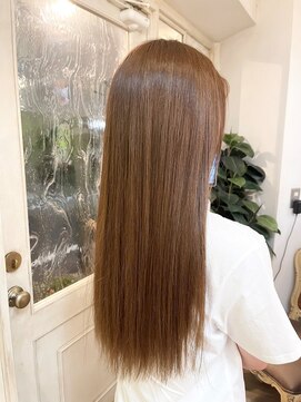 アミュレ(Amule) うる艶大人の美髪エモージュ髪質改善ナチュラルストレート30代