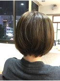 くせ毛ボブ