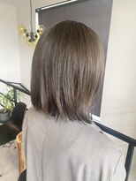 ヘアメイク ミエル(HAIR MAKE miel)&nbsp;ホワイトミルクティーロブ