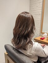 カダン(Kadan) セミロング/グレージュカラー/ニュアンスカラー/20代30代40代