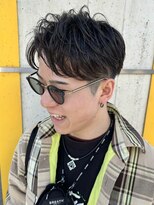 ニアウ 太田店(Niau)&nbsp;メンズパーマ波巻きスパイラルパーマツイストスパイラルパーマ