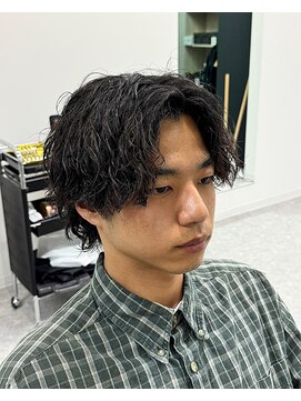 ブライト(BRIGHT) ［BRIGHT］センターパート［静岡/静岡駅/メンズパーマ］