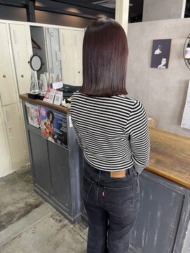 ニコヘアー(niko hair) purple pink