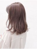 【Say.福岡】韓国風レイヤーカット×ミルクティーベージュ