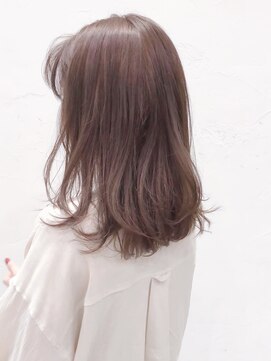 セイドット フクオカ(Say.FUKUOKA) 【Say.福岡】韓国風レイヤーカット×ミルクティーベージュ