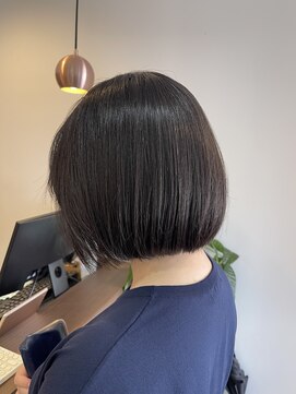 オートクチュール ランコントレ(Haute Couture Rencontrer) 20代30代40代50代大人可愛い◎ショートボブ×アッシュブラック