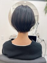 メモリーズ 銀座(Memories)&nbsp;《30.40.50代》前下がりショートボブ×透明感カラー