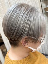 ロマンヤカタ ファース(ROMAN YAKATA fars)&nbsp;髪質改善　ハンサムショートシルバー　髪質改善Aujua @田代1/8