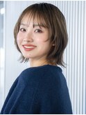 メルティカラー レイヤーカット 顔周り レイヤーボブ