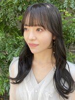 ガーランド (Garland) 【 顔まわりカット 】オリーブグレージュ 艶カラー 透明感カラー