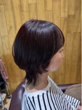 チアー ヘアリラクゼーション(cheer HAIRRELAXATION) マッシュウルフ